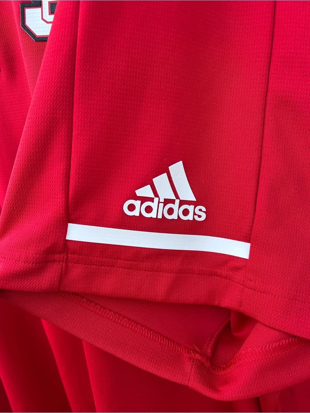 North Carolina State Adidas Polo   Men’s 4XL